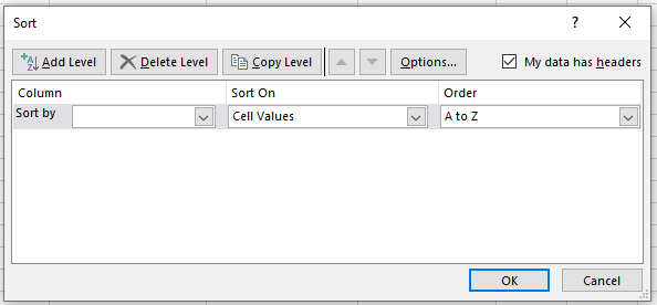 create a custom sort list in excel for mac